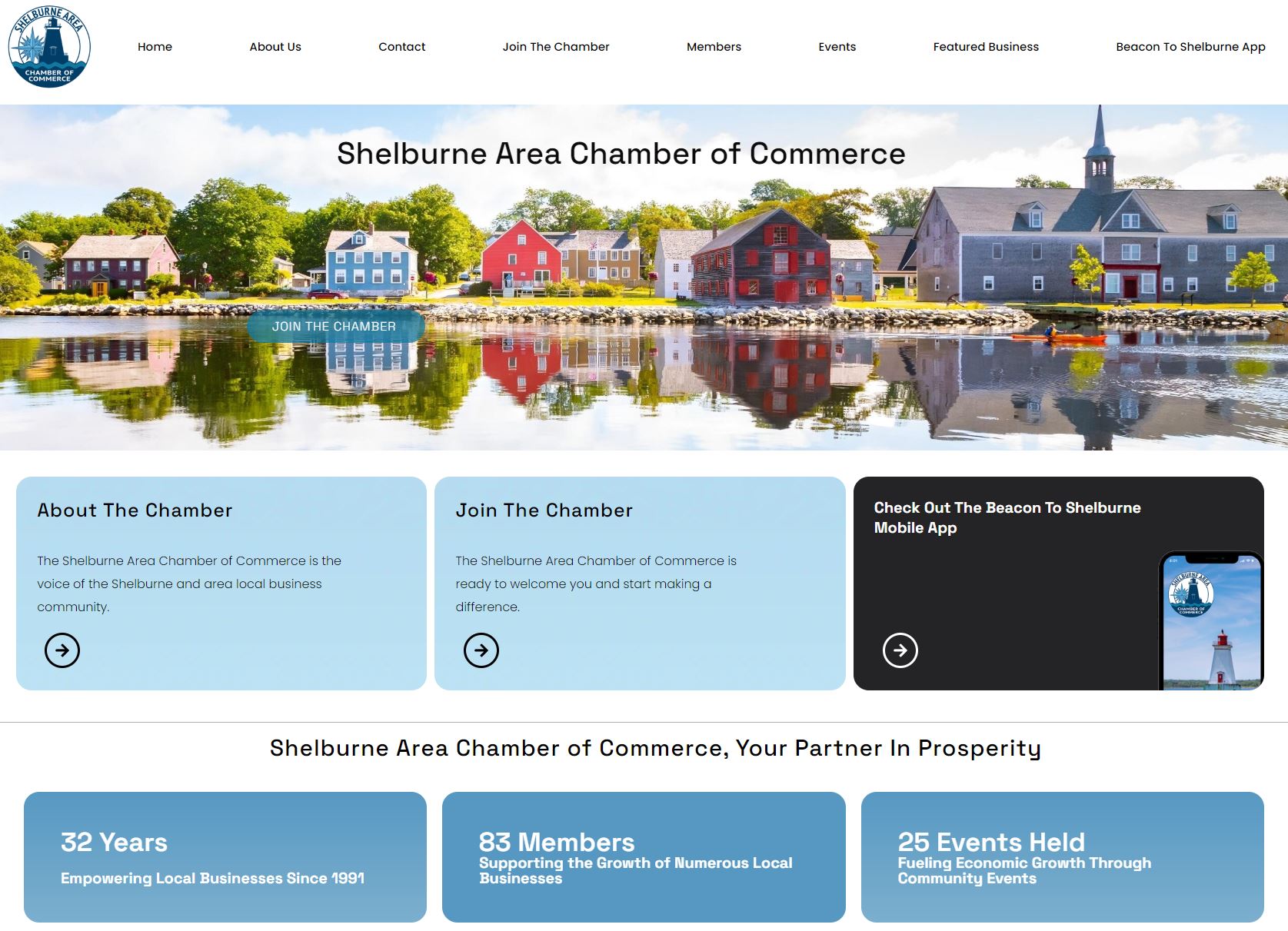 Shelburne Chambers - Business Website